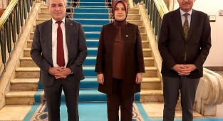 Ataş ve Yegül'den Milletvekili Balık'a ziyaret