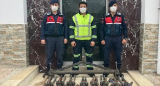 Jandarmadan vagon hırsızlarına operasyon