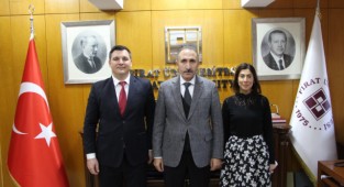 Rektör Göktaş'tan, ödül alan öğretim üyelerine teşekkür plaketi