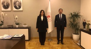 Başkan Akpınar’dan Bakan Yardımcısına ve Emniyet Genel Müdürüne ziyaret
