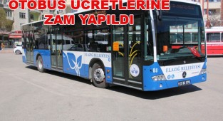 Belediye Otobüsleri zamlandı