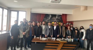 CHP Elazığ Gençliği Akkoç'a Emanet