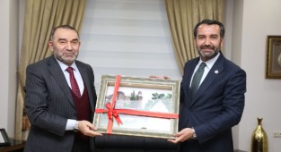 Cumhurbaşkanı Başdanışmanlarından Başkan Şerifoğulları’na Ziyaret