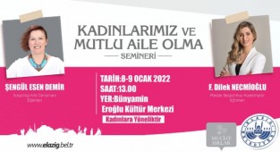 Elazığ Belediyesi’nden kadınlara yönelik seminer