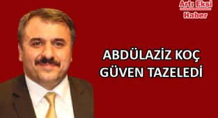 Elazığ Kültür ve Musiki Derneği Başkanı Abdulaziz Koç güven tazeledi