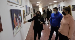 Fırat Üniversitesi’nde Resim Sergisi Açıldı