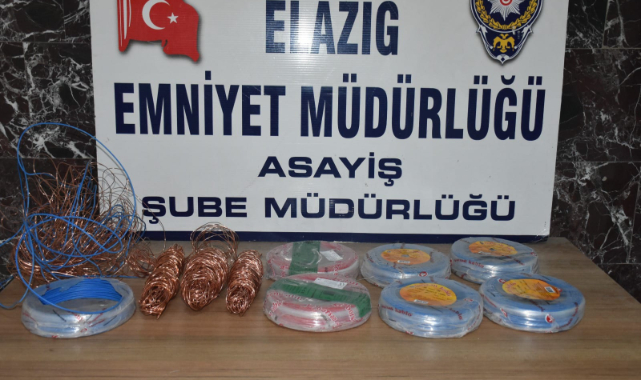 Kablo Hırsızları Polisten Kaçamadı