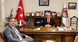 Kosgeb İl Müdüründen Birlik Başkanı Cemil Erdem'e ziyaret