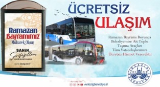 Belediye Otobüsleri Bayramda Ücretsiz Olacak