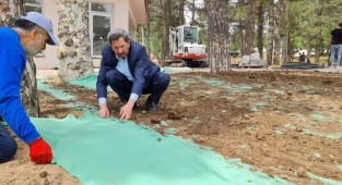 Çakırkaş Millet Bahçesi'nde sona yaklaşılıyor