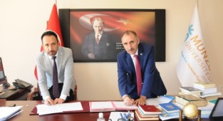 F.Ü İle Munzur Üniversitesi Arasında Protokol