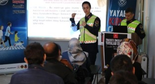 Jandarmadan Sürücülere Eğitim Verildi