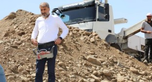 Karakoçan Belediyesi Tekstil Kent'in temeli atıldı