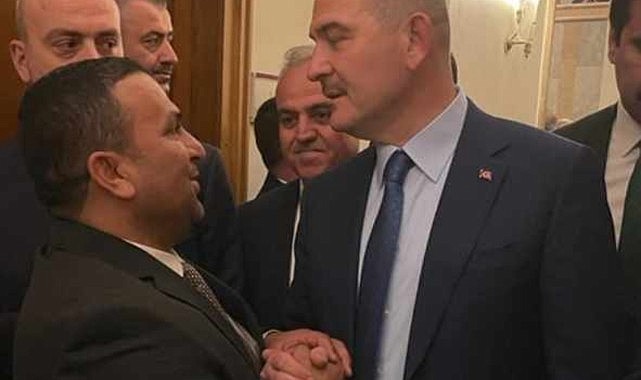 Erimli Belediye Başkanı Yılmaz Bakan Soylu ile görüştü