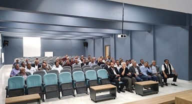 İl Özel İdaresi Muhtarlara Bilgilendirme Toplantılarına Devam Ediyor