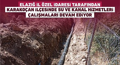 Elazığ İl Özel İdaresi köylerde bir yandan içme suyu ve kanalizasyon hattı gibi alt yapı çalışmalarını devam ettirirken bir yandan da yapımı tamamlanan projeleri hizmete açıyor