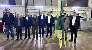 ELAZIĞ EKONOMİ PLATFORMU OSB ZİYARETLERİ DEVAM EDİYOR.
