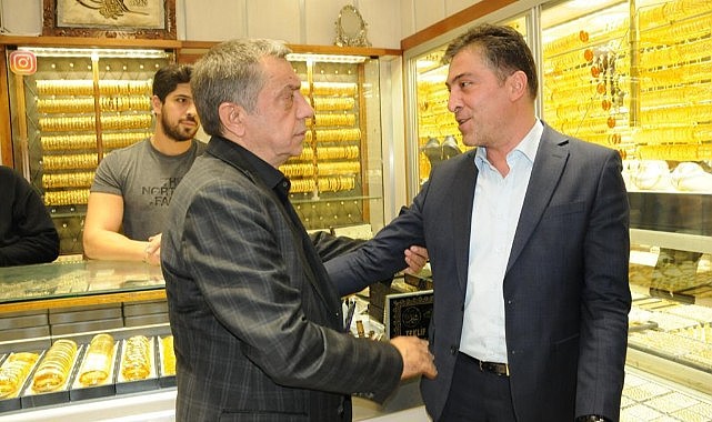 ETSO BAŞKAN ADAYI ŞEKERDAĞ'DAN BAŞKAN ÇAKMAKÇI'YA ZİYARET