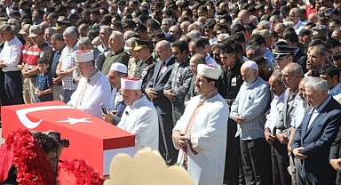 Şehit Astsubay Yusuf Ataş son yolculuğuna uğurlandı