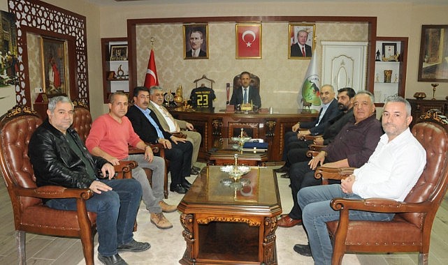 Aydoğdu’dan Başkan Yılmaz’a Ziyaret