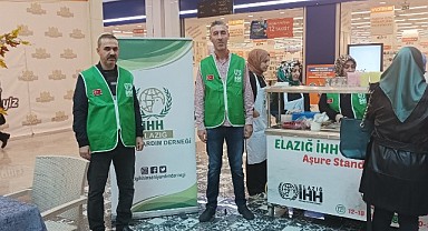 Elazığ İHH, Aşure Standı Kurdu