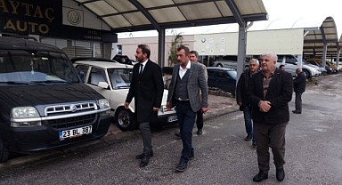 İl Başkanı Duran Esnafla Bir Araya Geldi