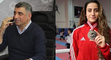 Erol’dan Şampiyon Gizem Özer’e tebrik telefonu