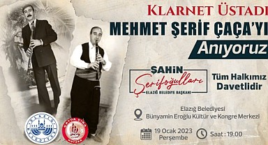 Klarnet Üstadı Mehmet Şerif Çaça’ya Anma Programı