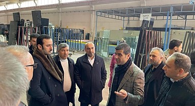 MÜSİAD Başkanı Gürkan'dan Esak Alüminyum&CAM Fabrikasına Ziyaret