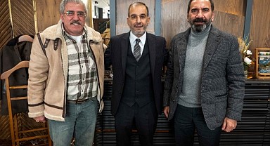 Sivasspor Kulüp Başkanı Mecnun Otyakmaz, Başkan Alan’ı ziyaret etti.