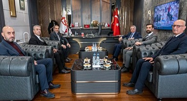 Yanılmaz Başkan Alan’ı ziyaret etti.