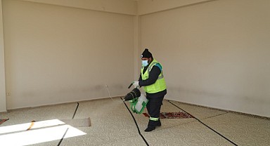 Depremzedelerin Konakladığı Yurtlar Dezenfekte Edildi
