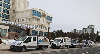 Elazığ Belediyesi'nden Deprem Bölgesine Destek