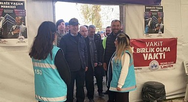 Bakan Akar, Elazığ Belediyesi Psikososyal Destek Çadırını Ziyaret Etti