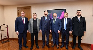 Başka Alan, TOBB Başkanı Hisarcıklıoğlu’nu ziyaret etti.