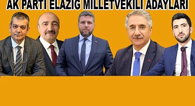 AK Parti’nin Elazığ Milletvekili Adayları Belli Oldu