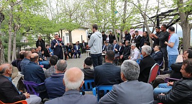 Milletvekili Erol’a Alacakaya ve Arıcak’ta yoğun ilgi