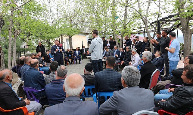 Milletvekili Erol’a Alacakaya ve Arıcak’ta yoğun ilgi