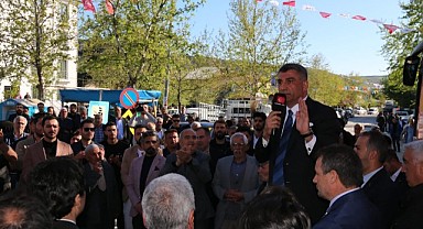 Palu ve Kovancılar’da Milletvekili Erol’a Coşkulu Karşılama