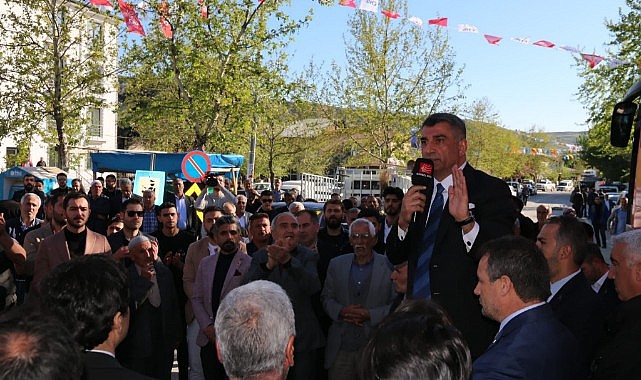 Palu ve Kovancılar’da Milletvekili Erol’a Coşkulu Karşılama