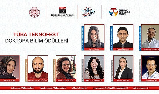 TÜBA - TEKNOFEST Doktora Bilim Ödülleri Açıklandı