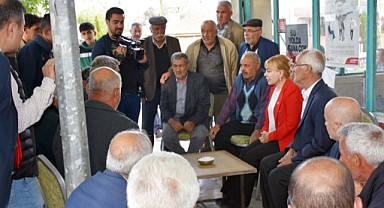 AÇIK “BELDELERİMİZİN SORUNLARININ ÇÖZÜMÜ İÇİN ÇABA SARF EDECEĞİZ”