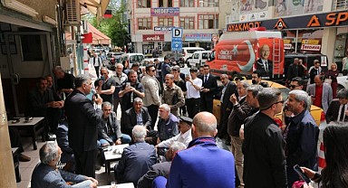 Erol,Elazığ'da seçmenlerle buluşmaya ara vermiyor