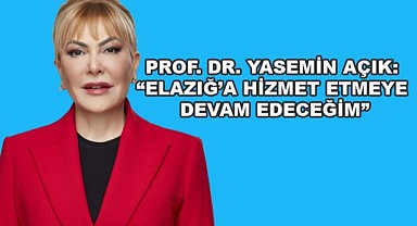 PROF. DR. YASEMİN AÇIK ‘100 KADIN PATRON’ LİSTESİNDE 14. SIRADA YER ALDI