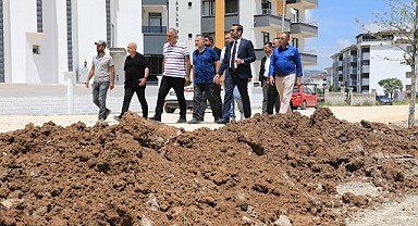 Başkan şerifoğulları, Yol çalışmalarını inceledi