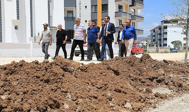 Başkan şerifoğulları, Yol çalışmalarını inceledi