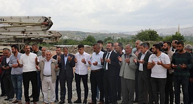 ELAZIĞ MİNİBÜSÇÜLER SİTESİ'NİN TEMELİ ATILDI