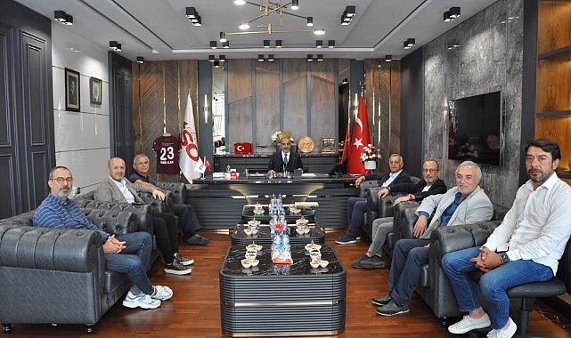 SAİK Başkanı Levent Korkut’dan Başkan Alan’a Ziyaret