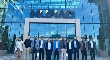 MÜSİAD Başkanı Gürkan'dan Genel Başkan Asmalı'ya ve ELFED’e Ziyaret