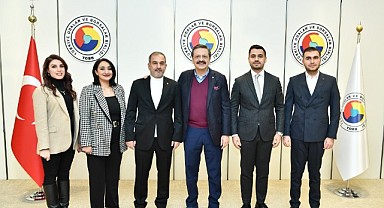Elazığ TSO Heyeti Hisarcıkloğlu İle Görüştü